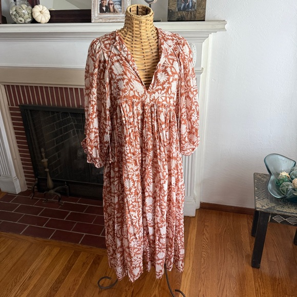 Daughters of India Kyra boho midi dress M - Picture 1 of 11